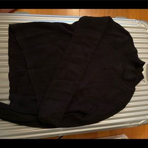 Kendall + Kylie Mock Neck long sleeve sweater